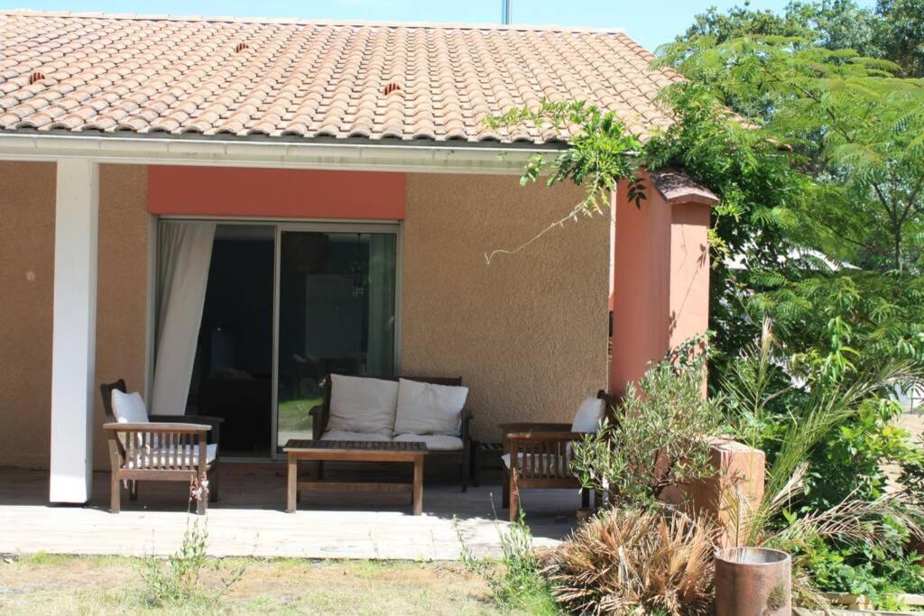 Grande Maison Familiale Piscine Et Jardin Gujan-Mestras Exteriör bild